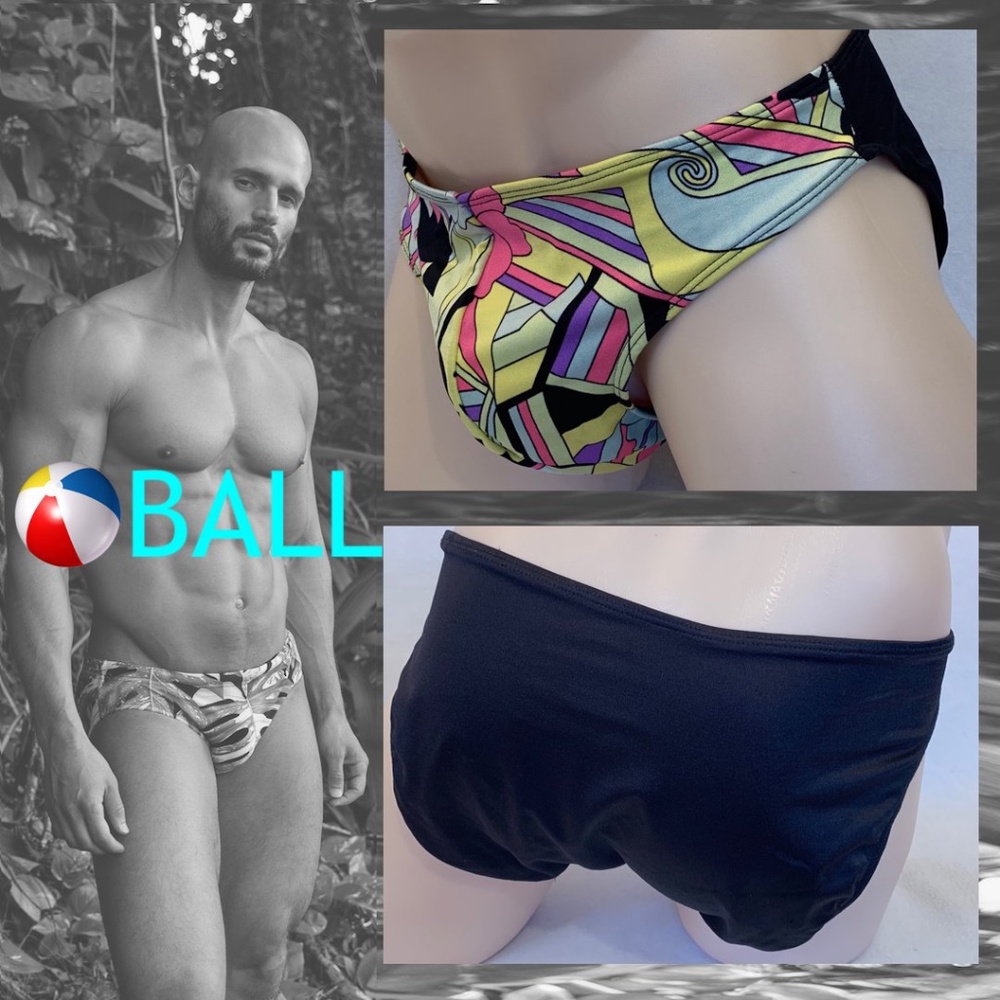 Ball Mod Squad Swim Briefs 34-38 RARE style